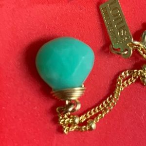 Lotus Jewelry Studio Gemstone Charm Necklace